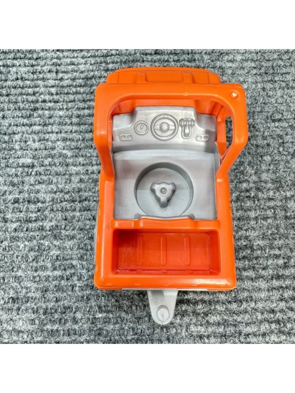 Fisher Price Little People Orange Truck Jeep Car Help A Friend + Girl Figure Tow